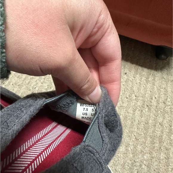 EUC Keds Double Decker Quilted Jersey Sneakers Gray - 7.5 - Picture 3 of 3